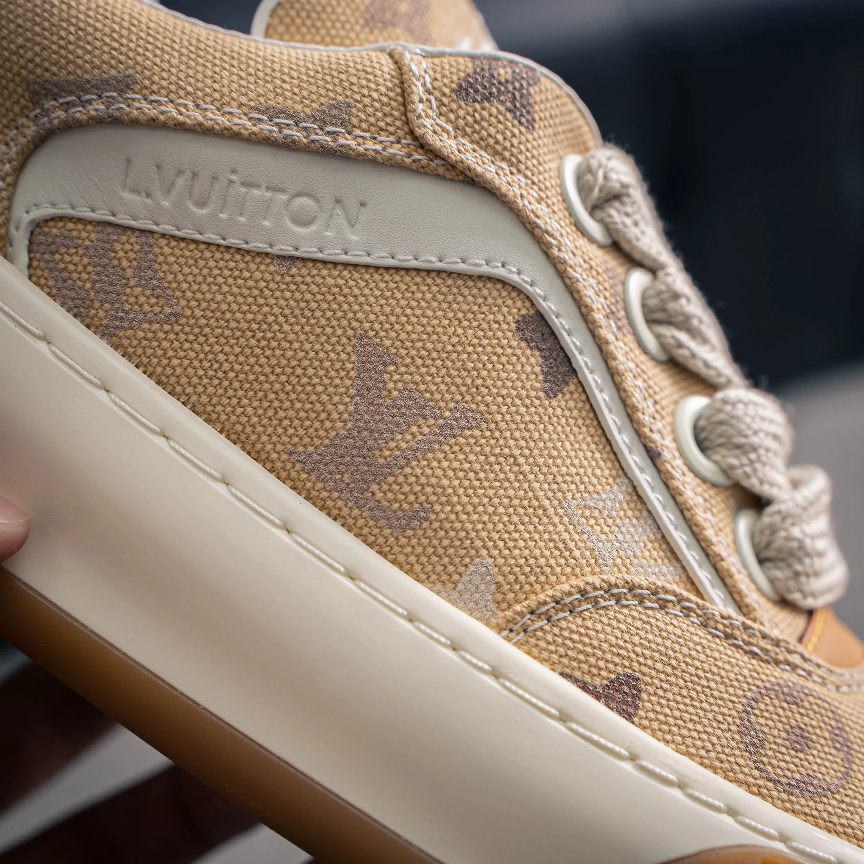 # Premium -- LOUIS VUITTON Tilted Series｜2026 LV Tilted Low Sneakers Series Low-Top Retro Skate Shoes